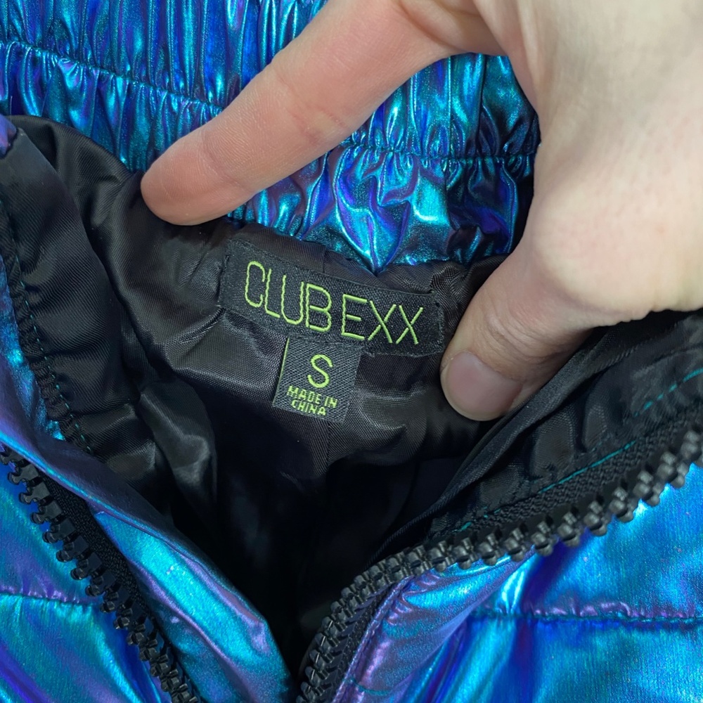 Club Exx Iridescent Snowsuit from Dolls Kill - Picture 15 of 15